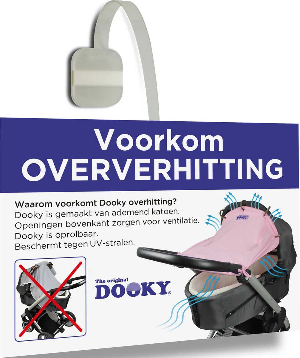 Dooky Universal Cover Zonnescherm Kinderwagen - Light Grey Crowns 9 Dooky Universal Cover Zonnescherm Kinderwagen - Light Grey Crowns - Afbeelding 9