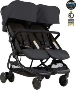 Mountain Buggy Nano Duo V3 Black (2022)