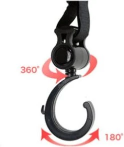 Baby Hangers Voor De Wandelwagen En Buggy + 2 Babylepels Cadeau - Nieuw In 2023 Met Verstevigde Draagbanden - 2 Stuks - De Flexibele Haken Draaien 360 Graden - Babytas Haak Voor Wandelwagen - 20 Kg Draagkracht -Lionelo Winkel 1011x1200 2
