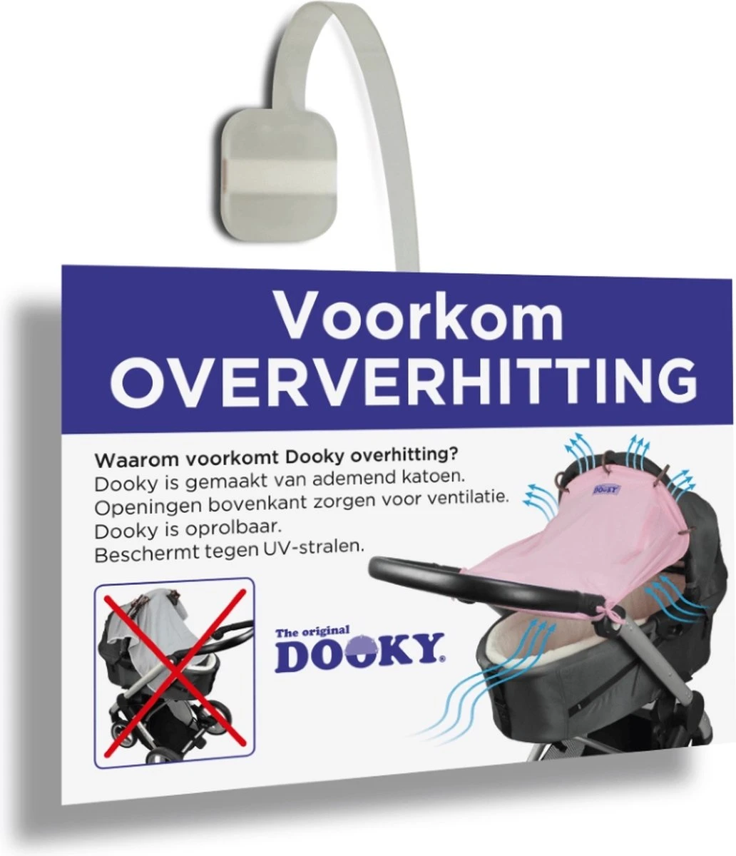 Dooky Universal Cover Zonnescherm Kinderwagen - Light Grey Crowns 5 Dooky Universal Cover Zonnescherm Kinderwagen - Light Grey Crowns - Afbeelding 5