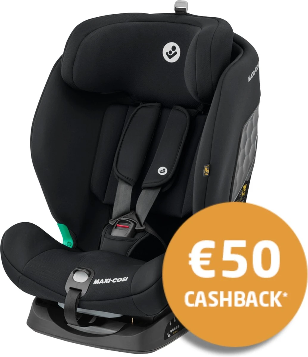 Maxi-Cosi Titan I-Size Autostoeltje - Basic Black 2 Maxi-Cosi Titan I-Size Autostoeltje - Basic Black - Afbeelding 2