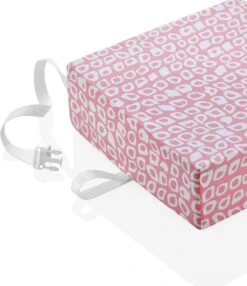 Stoelverhoger Babyjem Booster EasyClean Square Pink -Lionelo Winkel 1037x1200 3