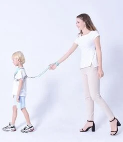 MijnNami 2 In 1 Harnas En Polstuigje – Kindertuigje En Polstuigje Met Slot – Mint -Lionelo Winkel 1040x1200 4