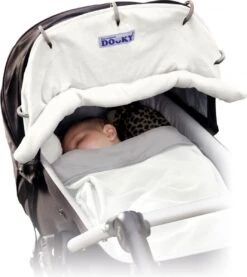 Dooky Universal Cover Zonnescherm Kinderwagen - Crème -Lionelo Winkel 1069x1200 5
