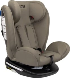 Autostoel Novi Baby® Goliath Premium 0-1-2-3 Isofix Rotation Dark Taupe -Lionelo Winkel 1074x1200