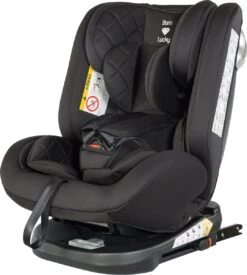 Born Lucky Meegroei Autostoel Roadline SPS ISOFIX - Groep 0/1/2/3 - 360° Draaibaar - Zwart -Lionelo Winkel 1077x1200 2