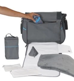 Bo Jungle B-Leisure Grey Verzorgingstas B300420 -Lionelo Winkel 1088x1200 1