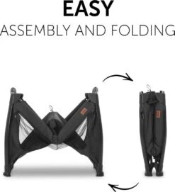 Hauck Play N Relax Center Campingbedje - Zwart -Lionelo Winkel 1093x1200 7