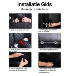 Merkloos Autostoel Organizer - Met Uitklapbare Laptophouder - Auto Organizer Met Tablet Houder - Auto Ipadhouder Voor Kinderen - Auto Organizer Met Uitklapbaar Tafel - Tray - Fleshouder - Tissuehouder - Car Organizer - Car Seat Organizer - Luxe Mat Zwart -Lionelo Winkel 1120x1200 4