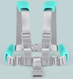 MijnNami 2 In 1 Harnas En Polstuigje – Kindertuigje En Polstuigje Met Slot – Mint -Lionelo Winkel 1120x1200 5