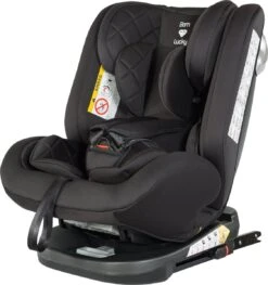 Born Lucky Meegroei Autostoel Roadline SPS ISOFIX - Groep 0/1/2/3 - 360° Draaibaar - Zwart -Lionelo Winkel 1125x1200 2