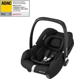Maxi-Cosi Cabriofix I-Size Autostoeltje - Essential Black -Lionelo Winkel 1125x1200