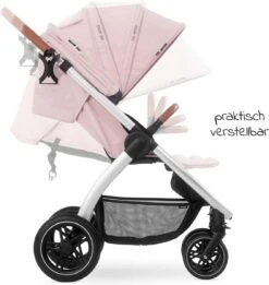 Hauck UpTown Buggy - Met één Hand Opvouwbaar - Roze -Lionelo Winkel 1136x1200 1