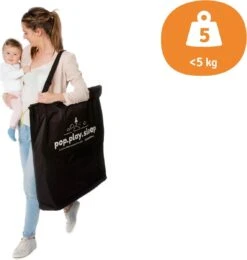 AeroMoov Instant Travel Cot Reisbed - Grey Rock -Lionelo Winkel 1139x1200 31