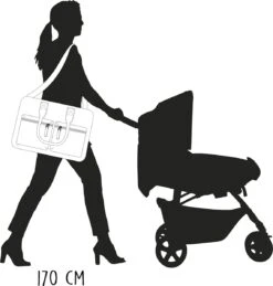 Kidzroom Gorgeous Luiertas - Bruin - Ophanglussen Kinderwagen - Verschoonmatje - Verstelbare Schouderband -Lionelo Winkel 1144x1200 1