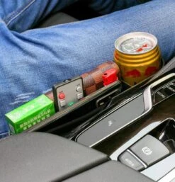 Auto Organizer Bijrijder - Autostoel Opbergdoos Met Bekerhouder - Opbergen Auto Accessoires - Auto Accessories - Smartphone Telefoon Houder Geschikt Voor Tablet IPad Samsung Tab En Nintendo Switch -Lionelo Winkel 1154x1200 2