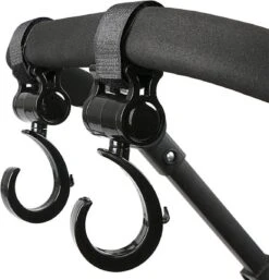 Kinderwagen Tassenhaak 2 Stuks - Boodschappenhaken - Tassenhanger - Babywagen Tassenhaak - Strollerhook - Buggy Haak - Bags Holder - Tassenclips - Rugzak Hanger - Verplaatsbare Hanger - Rolstoelhaak - Auto Hoofdsteun Haak -Lionelo Winkel 1154x1200