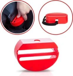 1st - Wididi Autogordel Slot – Bescherm Je Kind Tegen Het Per Ongeluk Losmaken Van De Gordel - Stevig En Duurzaam Kunststof – Universeel Ontwerp