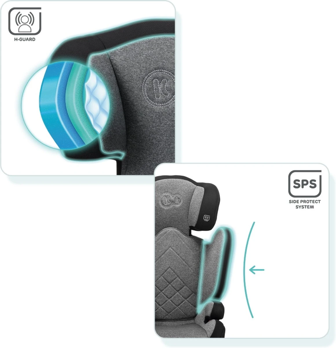 Kinderkraft Xpand Black 15-36 Kg Isofix Autostoel XPANBLK 14 Kinderkraft Xpand Black 15-36 Kg Isofix Autostoel XPANBLK - Afbeelding 14