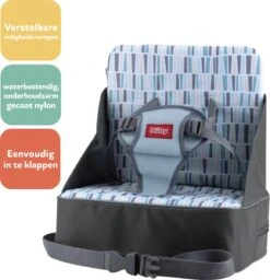 Nuby - Booster Seat - Kinderzitje - Grijs - 9m+ -Lionelo Winkel 1160x1200 2