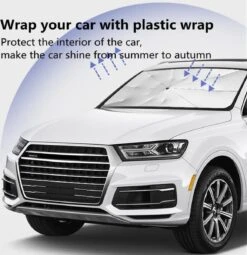 TDR - Zonnescherm / Autoparaplu - Binnenkant Voorruit Auto - Opvouwbaar - Hitte En UV Bescherming - 122 X 65 Cm -Lionelo Winkel 1161x1200 3