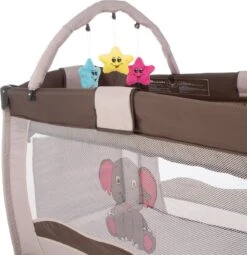 Tectake - Reisbedje Babybed Campingbed Dodo - 132x75x104cm Incl. Aankleedkussen En Draagtas - Bruin - 402203 16 Tectake - Reisbedje Babybed Campingbed Dodo - 132x75x104cm Incl. Aankleedkussen En Draagtas - Bruin - 402203 -Lionelo Winkel 1164x1200 6