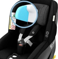 Maxi-Cosi Mica Pro Eco I-Size Autostoeltje - 360° Draaibaar - Gerecyclede Stoffen - Authentic Black - Vanaf De Geboorte Tot Ca. 4 Jaar 19 Maxi-Cosi Mica Pro Eco I-Size Autostoeltje - 360° Draaibaar - Gerecyclede Stoffen - Authentic Black - Vanaf De Geboorte Tot Ca. 4 Jaar -Lionelo Winkel 1173x1200