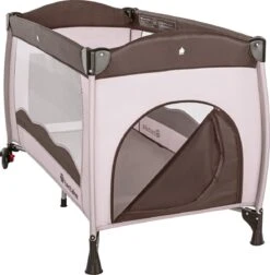 TecTake - Kinder Reisbed Babybed - Beige / Bruin - 402417 - 126x65x80 Cm Met Draagtas -Lionelo Winkel 1174x1200 6