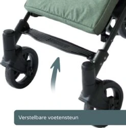 Prénatal Luxe Buggy – Kinderwagen Met Boodschappenmand En Zonneklep - Verstelbare Wandelwagen – Inklapbaar Met 1 Hand - Plooibuggy Groen -Lionelo Winkel 1175x1200 2