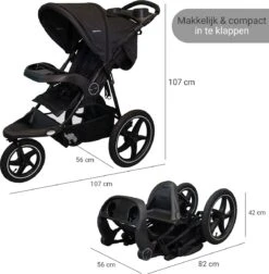 Babyphant Luxe Yasmin Hardloop Kinderwagen – Jogging Buggy - Runner -Lionelo Winkel 1176x1200 1