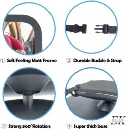 Merkloos EK Boutique 'autostoel Spiegel' 'Autospiegel Baby 360°' 'Achterbankspiegel Kinderen' 'Baby Veiligheid Accessoires' 'Kinderspiegel' 'Autospiegel Baby Verstelbaar' -Lionelo Winkel 1177x1200 3