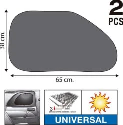 Car Plus Zonneschermen Zijruit 3-laags 38 X 65 Cm Zwart 2 Stuks -Lionelo Winkel 1179x1200 1