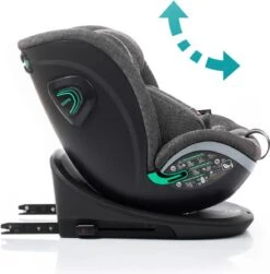 Babyauto Xperta I-Size Autostoel - 360° Met Isofix - Zwart (40-150 Cm) -Lionelo Winkel 1180x1200