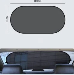 Zonnescherm Auto Baby - Zonwering Auto Met Zuignappen - Zonnescherm Auto Zwart - Auto Accessoires - Auto Accessories - 100x50 Centimeter - Cadeautje -Lionelo Winkel 1184x1200 5