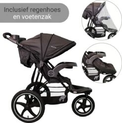 Babyphant Luxe Yasmin Hardloop Kinderwagen – Jogging Buggy - Runner -Lionelo Winkel 1190x1200 2