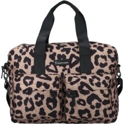 Kidzroom Gorgeous Luiertas - Bruin - Ophanglussen Kinderwagen - Verschoonmatje - Verstelbare Schouderband -Lionelo Winkel 1191x1200