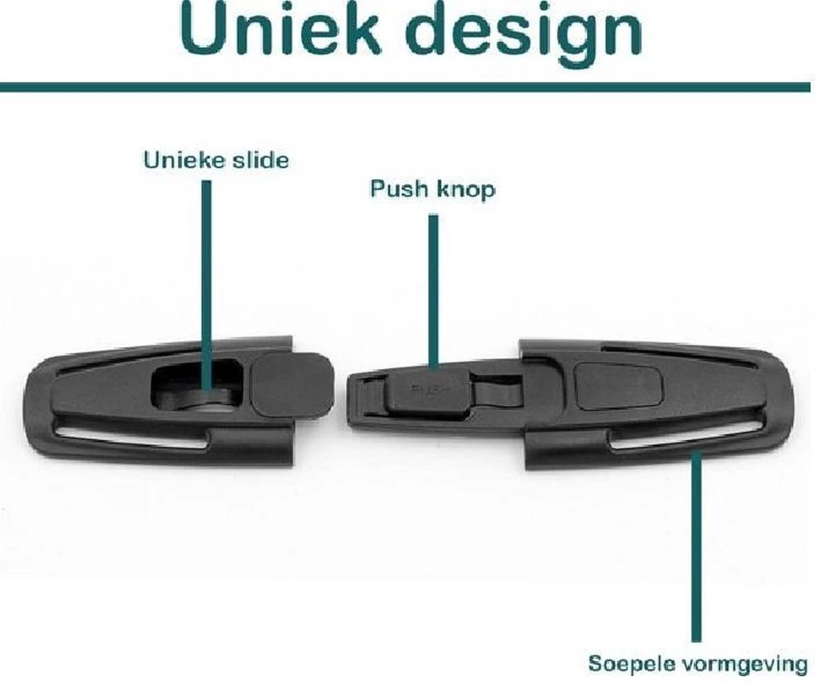 Merkloos Autostoel Baby & Kinderen Gordelclip - Gordelbeschemer - Gordelversteller - Gordelverlenger - Autogordel Beschermer - Gordelklem - Gordelbeschermer Geschikt Voor Maxi Cosi 5 Merkloos Autostoel Baby & Kinderen Gordelclip - Gordelbeschemer - Gordelversteller - Gordelverlenger - Autogordel Beschermer - Gordelklem - Gordelbeschermer Geschikt Voor Maxi Cosi - Afbeelding 5