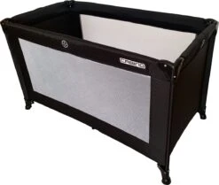 Cabino Campingbedje / Reisbed Set Inclusief Comfortabel Matras 60x120cm Zwart -Lionelo Winkel 1200x1016 5