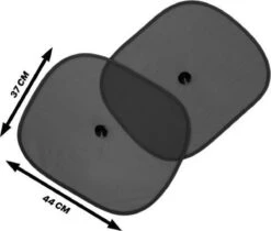 Zonnescherm Auto - Zonwering - Zijruit - UV Protectie - 2 Stuks Met Rheme Liniaal 9 Zonnescherm Auto - Zonwering - Zijruit - UV Protectie - 2 Stuks Met Rheme Liniaal -Lionelo Winkel 1200x1018 3