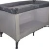 Ding Campingbedje - Grijs - 120x60 Cm - Reisbedje Inclusief Bodemmatrasje