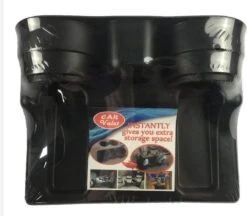 Merkloos Decopatent® Autostoel Organizer - Voor Tussen Auto Stoel / Console - Bekerhouder & Telefoonhouder - Opbergvakken - Auto Organiser -Lionelo Winkel 1200x1047 4