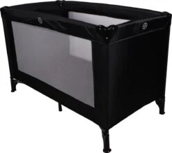 Ding Campingbedje - Zwart - 120x60 Cm - Reisbedje Inclusief Bodemmatrasje -Lionelo Winkel 1200x1063 4