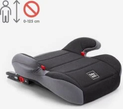 Babyauto Zitverhoger Vista Fix Booster Groep 3 Isofix Stoelverhoger - Grijs -Lionelo Winkel 1200x1064 1