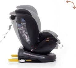 Autostoel Babyauto Rodia 360° Met Isofix - Groep 0+/1/2/3 Zwart (0-36kg) -Lionelo Winkel 1200x1076