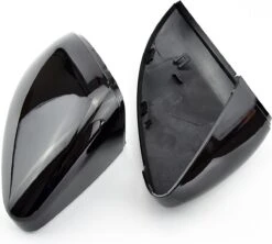 Zwarte Spiegelkappen - VW Golf 7 & 7,5 (GTI/R) - VW Touran - Met Gratis Gereedschap Tool - Auto Spiegels - Accesoires - Auto Accessoires - Ook Voor GTE/GTD -Lionelo Winkel 1200x1079