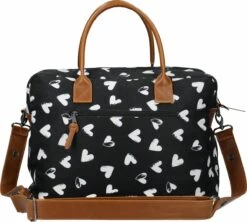 Kidzroom Black And White Luiertas - Zwart - Ophanglussen Kinderwagen - Verschoonmatje - Verstelbare Schouderband 29 Kidzroom Black And White Luiertas - Zwart - Ophanglussen Kinderwagen - Verschoonmatje - Verstelbare Schouderband -Lionelo Winkel 1200x1080 3