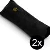 Gordelbeschermer Zwart Auto - Gordelkussen Kind - Slaapkussen - Nekkussen Kind Auto - Autogordel Kussen - Autogordel Beschermer - Auto Accessoires - Auto Accessories Interieur - 2 Stuks