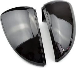 Zwarte Spiegelkappen - VW Golf 7 & 7,5 (GTI/R) - VW Touran - Met Gratis Gereedschap Tool - Auto Spiegels - Accesoires - Auto Accessoires - Ook Voor GTE/GTD -Lionelo Winkel 1200x1083