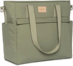 Nobodinoz Baby On The Go Luiertas Olive Green -Lionelo Winkel 1200x1087