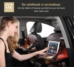 Merkloos Autostoel Organizer - Met Uitklapbare Laptophouder - Auto Organizer Met Tablet Houder - Auto Ipadhouder Voor Kinderen - Auto Organizer Met Uitklapbaar Tafel - Tray - Fleshouder - Tissuehouder - Car Organizer - Car Seat Organizer - Luxe Mat Zwart -Lionelo Winkel 1200x1092 2